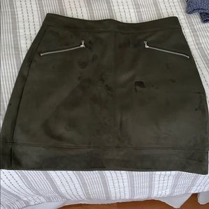 Dark Green Skirt